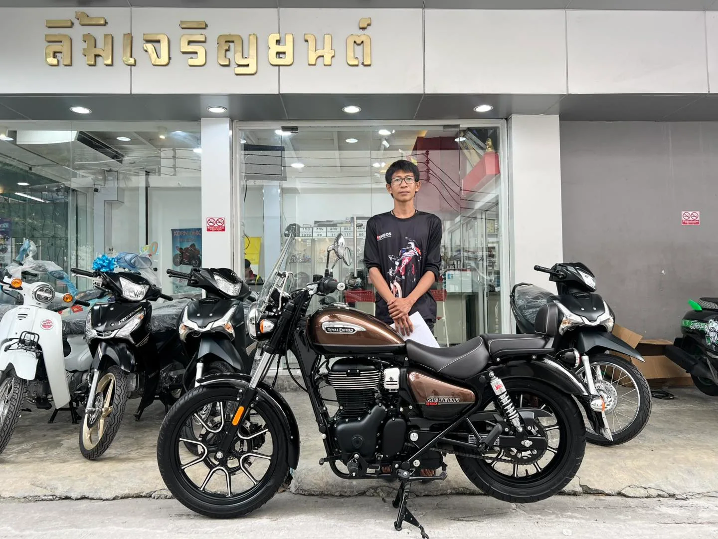 KORN DNK Bangkok verified handover record, Cruiser / Bagger delivery frame 14