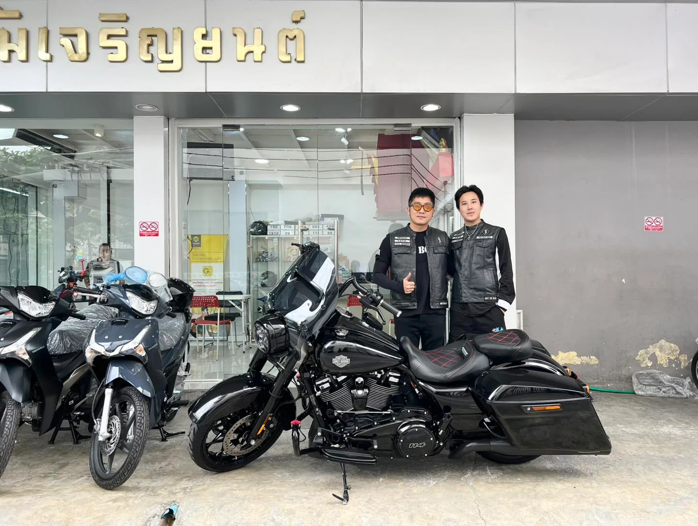 KORN DNK Bangkok verified handover record, Cruiser / Bagger delivery frame 07